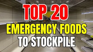 20 IMPORTANT Foods To STOCKPILE Right Now in Your Prepper Pantry!