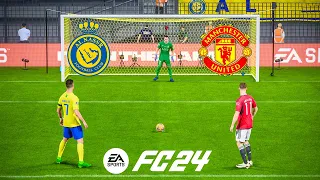 FC 24 - Al Nassr vs Manchester United - Penalty Shootout | FC 24 PC