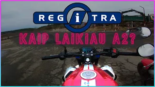 Kaip laikoma A2 kategorija? [Motovlog]