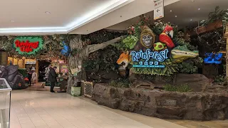 The Rainforest Cafe in the Mall of America in Minneapolis, MN