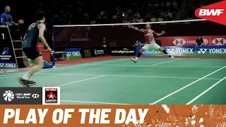 HSBC Play of the Day | Li Shi Feng and Lakshya Sen spare nothing to win this point