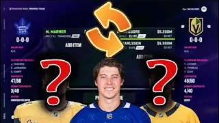 What Would a Marner TRADE Look Like? | NHL 24 Trade Simulation