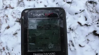 Nokta Makro Simplex Plus . Ходовые программы  и фишка громкости железа.