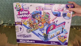 Mini Brands Mini Mart for SA Series 1 Unboxing and Building [NZ Series 2]