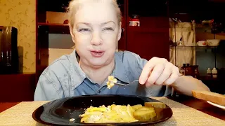 #Mukbang Tatyana eats #food /пожрем /eating