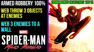 Marvel’s Spider-Man: Miles Morales | Armed Robbery 100% | Complete All Bonus Objectives