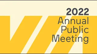 VIA Rail’s 2022 Annual Public Meeting (English)