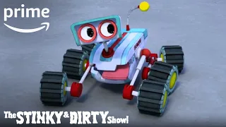 The Stinky & Dirty Show Season 2 Part 2 - Clip: Rover | Prime Video Kids