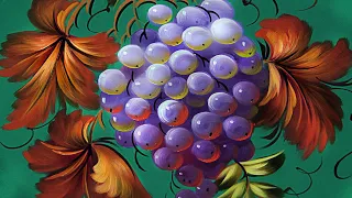 Isabella Grapes. Oil Painting MasterClass | Мастер-класс по Живописи маслом от Ларисы Гончаровой