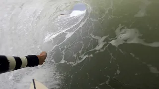 POV Raw Surf - Heavy Beach Break Barrel and Fun