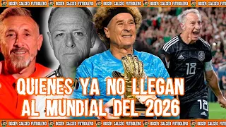 Jugadores del tata que NO llegarían con la Selección Mexicana al Mundial del 2026, Boser