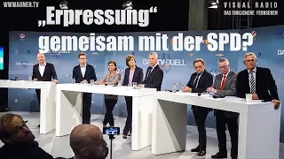 TV-Duell 2017: "Erpressung" gemeinsam mit der SPD?