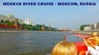 NARRATED MOSKVA RIVER CRUISE - MOSCOW, RUSSIA