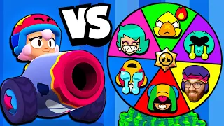 BONNIE vs RANDOM BRAWLER WHEEL!!! 🤯  (she's OP)