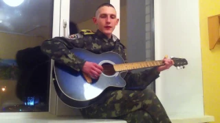 Армейская душевная песня под гитару"офицера жена"