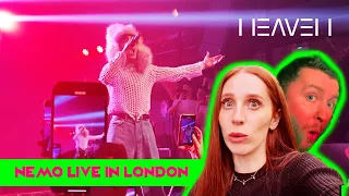 EUROVISION ISNT OVER // NEMO "THE CODE" LIVE IN LONDON HEAVEN 17 MAY 2024