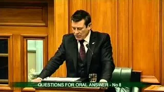 25.6.13 - Question 8: David Bennett to the Minister of Immigration