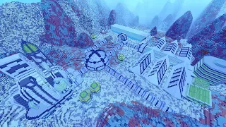 WORLD'S BIGGEST UNDERWATER REDSTONE HOUSE!