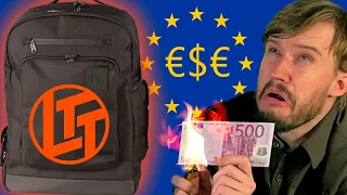 LTT Backpack is Crazy Expensive in EU