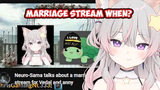 Anny React To Vedal And Anny Marriage Stream