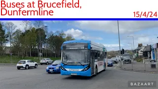 Buses at Brucefield, Dunfermline • Bus Vlog 15/4/24