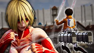 Attack on Titan VR is CRAZY