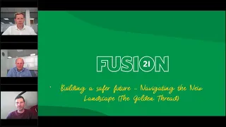 Fusion21 Webinar: Building A Safer Future  - Navigating the New Landscape The Golden Thread