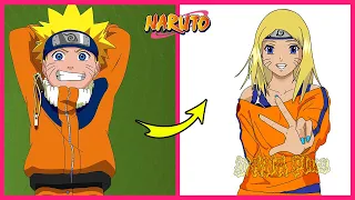 Naruto Characters GENDER SWAP 👉@WANAPlus