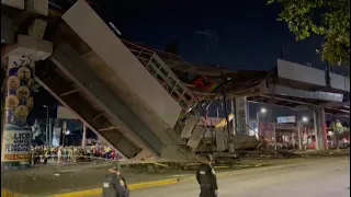 24 muertos: tragedia en la controvertida “línea dorada” del Metro de Ciudad de México