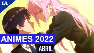 NOVOS ANIMES DE ABRIL 2022 | Guia de Temporada