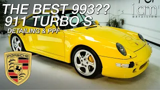 Porsche 993 Turbo S - Paint Correction & old PPF replacement