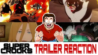 SuperCrooks - Official Trailer Reaction