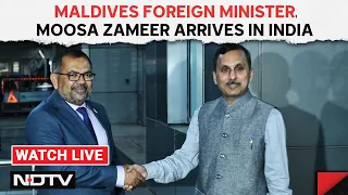 Maldives Foreign Minister Moosa Zameer Arrives In India On Official Visit & Other News