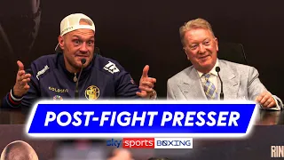 Full Post-Fight Press Conference | FURY VS USYK! 🔥
