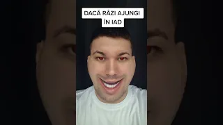 DACA RAZI AJUNGI IN IAD 🤣 georgecgf #shorts #romania