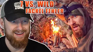 Fritz Meinecke reagiert auf 7 vs. Wild - Fatale Fackel-Fehler | Folge 5