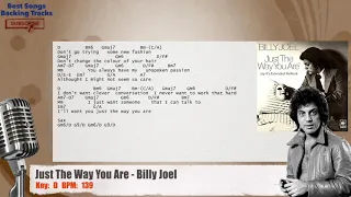 🎙 Just The Way You Are - Billy Joel Vocal Backing Track with chords and lyrics