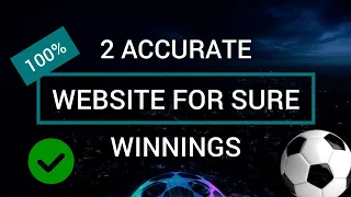 The Secret to winning Millions using this 2 VIP website | sport Predictions #betting