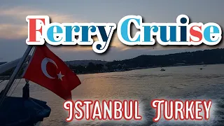 Istanbul tour I Ferry Cruise I  New EyupSultan Iskelesi 2022 I to Karakoy Iskelesi .