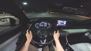 2020 Mazda 6 Signature Turbo - POV Night Drive