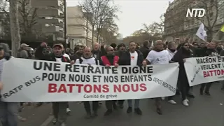 Французы всё больше недовольны забастовками, но профсоюзы не хотят сдаваться