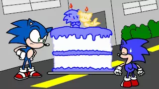 Two Sonics, One Cake