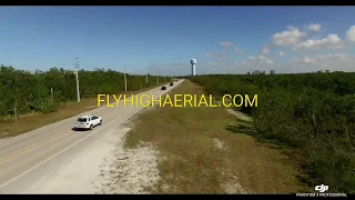 Fly HIGH AERIAL(Drone Video) Bonita Springs, Fl - Water Towers