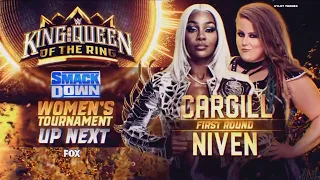 Jade Cargill vs Piper Niven - Queen of The Ring 1st Round Match: SmackDown, May. 10, 2024