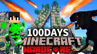 【マイクラ】人類が滅亡した世界で100日間ハードコアサバイバルをしたら危険すぎた【100Days 】【まいくら】