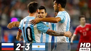 Russia vs Argentina 2-3 - All Goals & Extended Highlights RESUMEN & GOLES (12/08/2009) HD