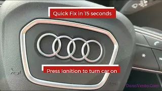 Audi MMI Forced Reboot in 15 Seconds. How to fix the frozen infotainment screens!