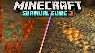 Huge Iron Ore & Copper Ore Veins! ▫ Minecraft Survival Guide S3 ▫ Tutorial Let's Play [Ep.24]