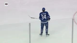 Auston Matthews 7th of the Season vs Vancouver Canucks w/Joe Bowen Commentary (12/11/2022)