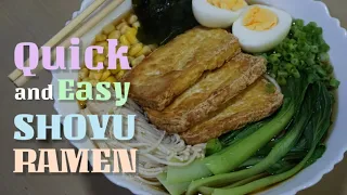 Easy Homemade Shoyu Ramen | Simple & Cheap